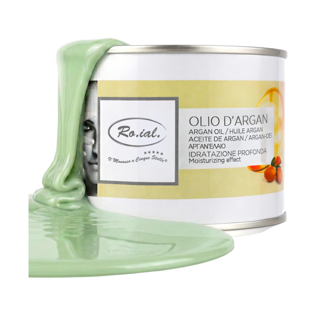 Ro.ial Cera Depilatoria Liposolubile in Barattolo Olio di Argan