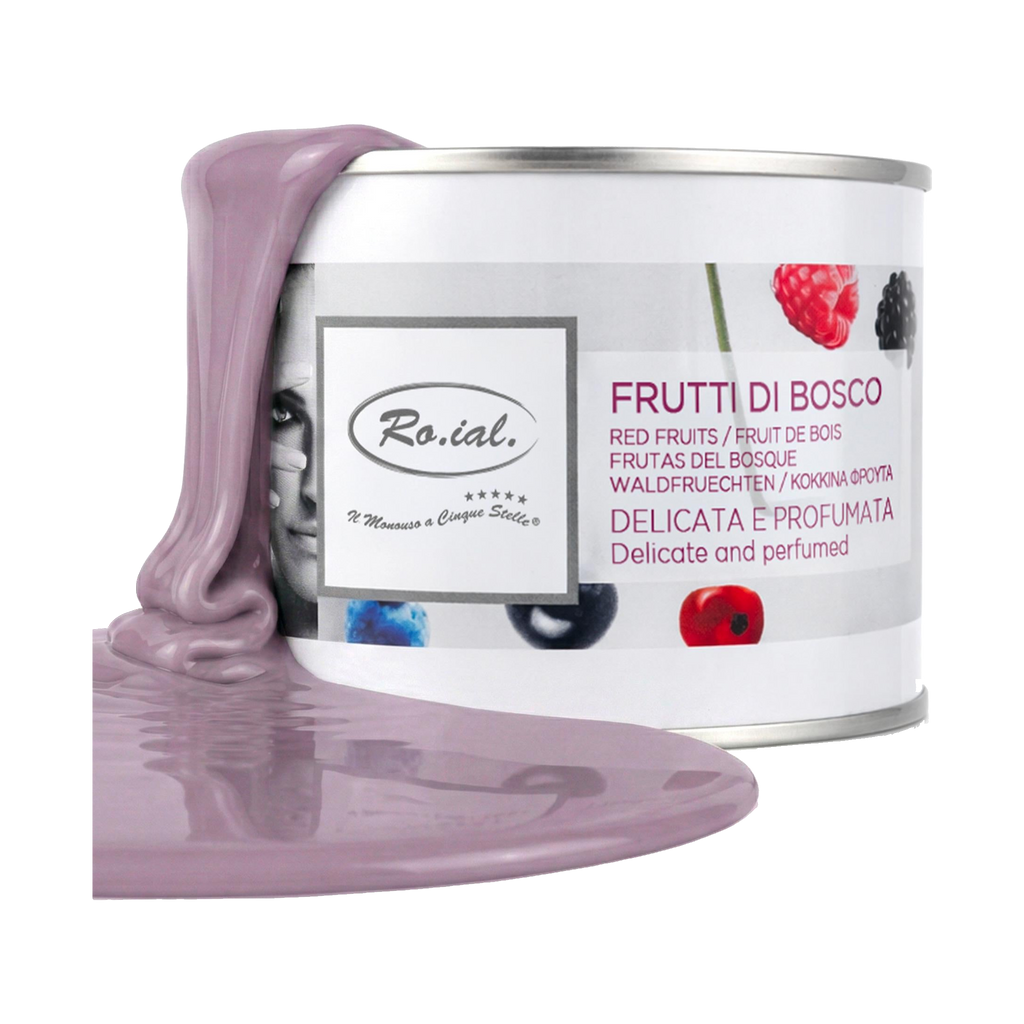 Ro.ial Cera Depilatoria Liposolubile in Barattolo Frutti di Bosco