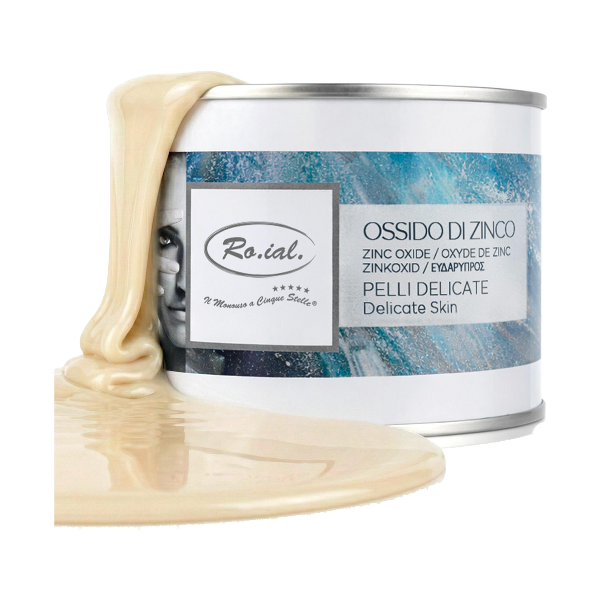 Ro.ial Cera Depilatoria Liposolubile in Barattolo Zinco