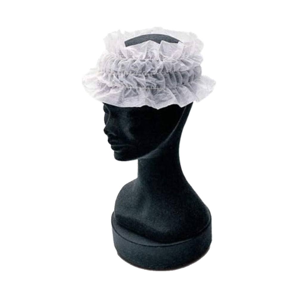 Ro.ial Disposable Elasticated Headbands in Non-Woven Fabric