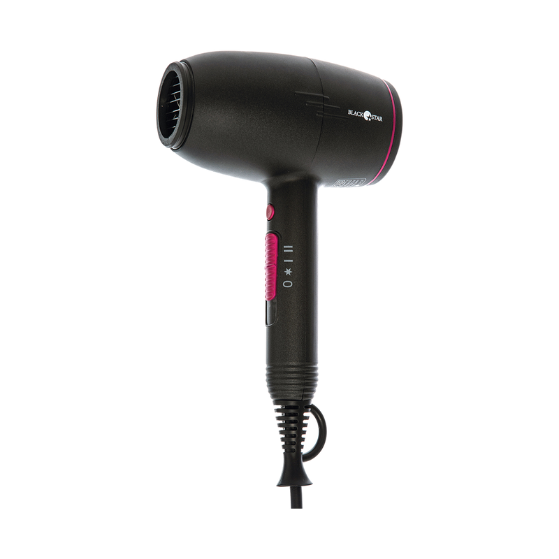 Black Star Violet Compact Asciugacapelli Manico a Stilo