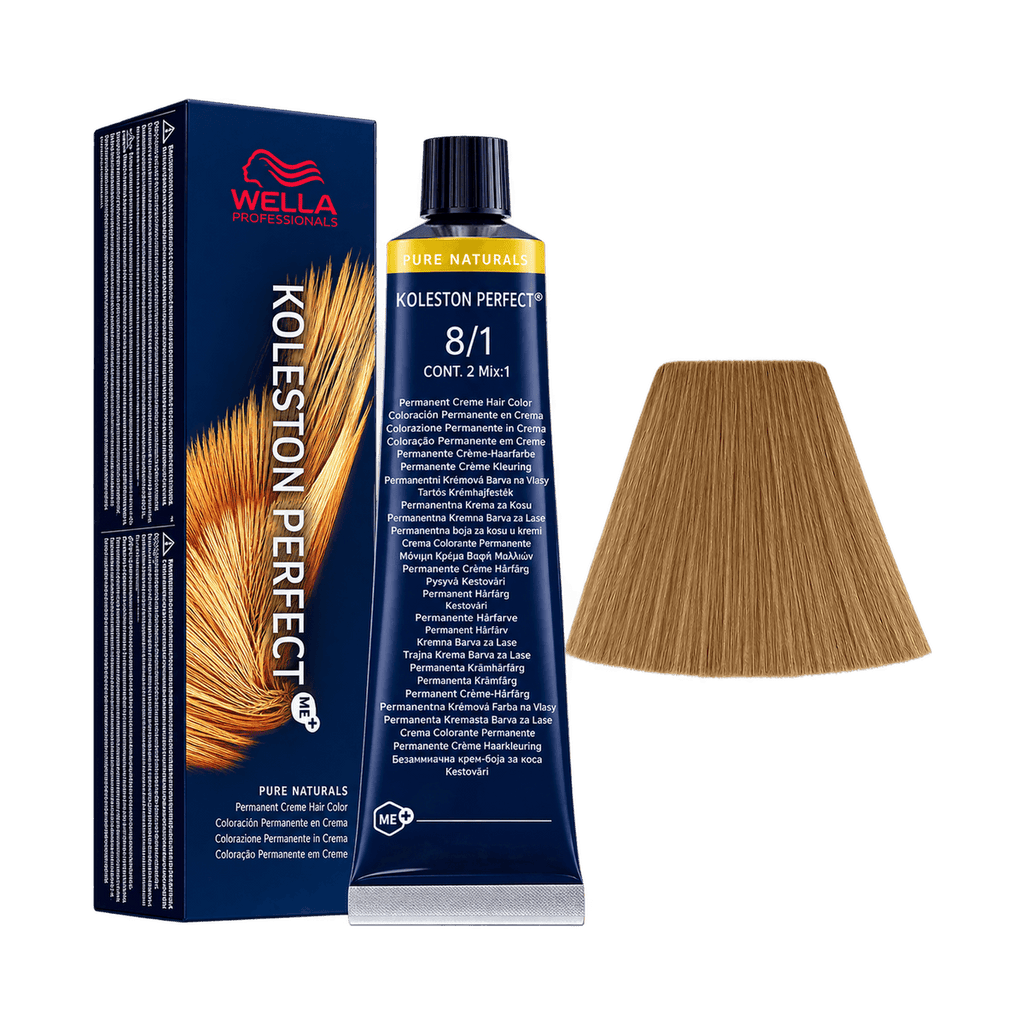 Wella Koleston Perfect ME+ 8.1 light blonde ash