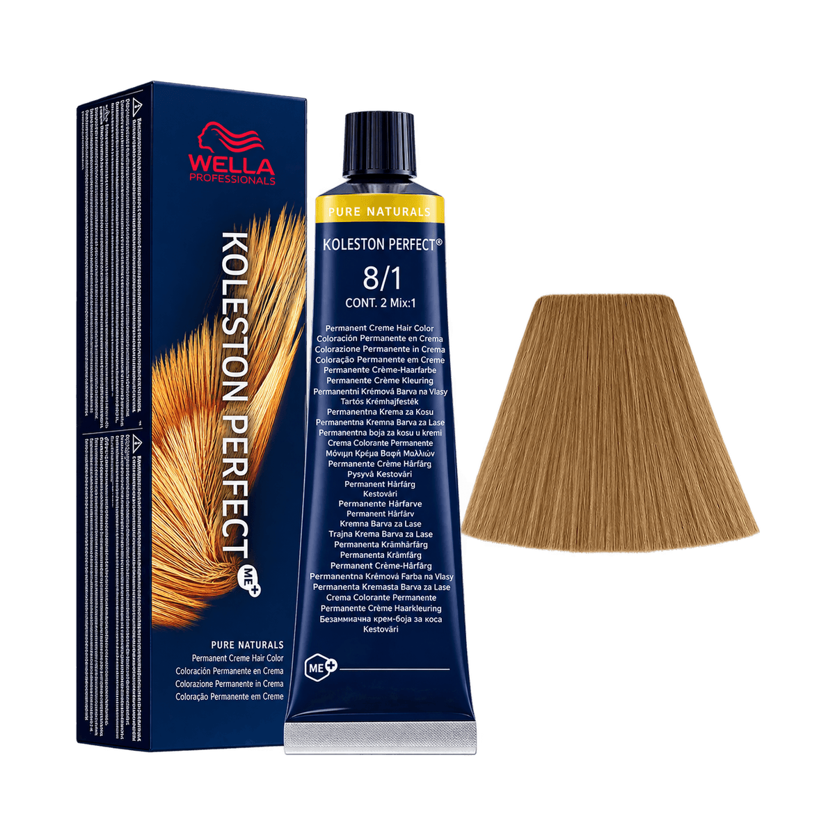 Wella Koleston Perfect ME+ 8.1 light blonde ash