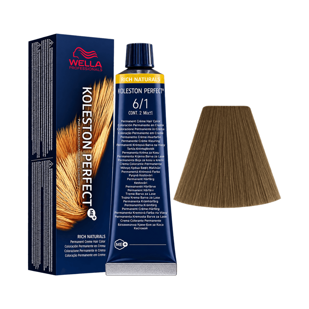 Wella Koleston Perfect ME+ 6.1 dark blonde ash