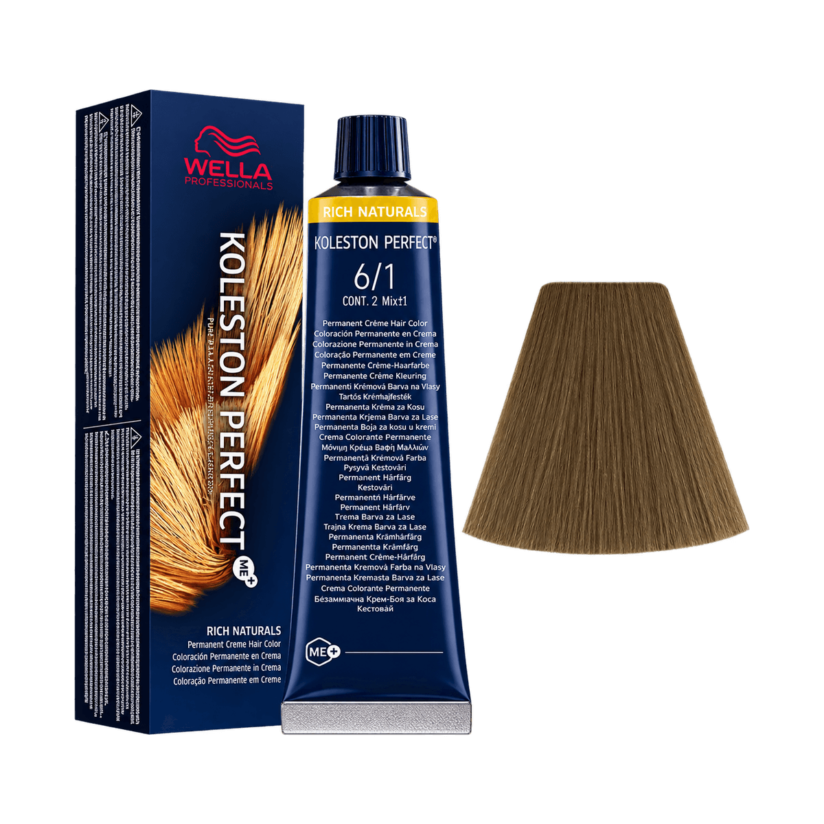 Wella Koleston Perfect ME+ 6.1 dark blonde ash