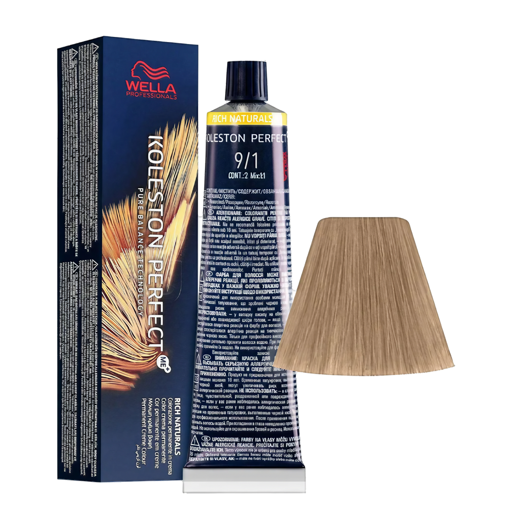 Wella Koleston Perfect ME+ 9.1 very light blonde ash